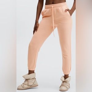 Fabletics Peach Cotton Joggers XXL